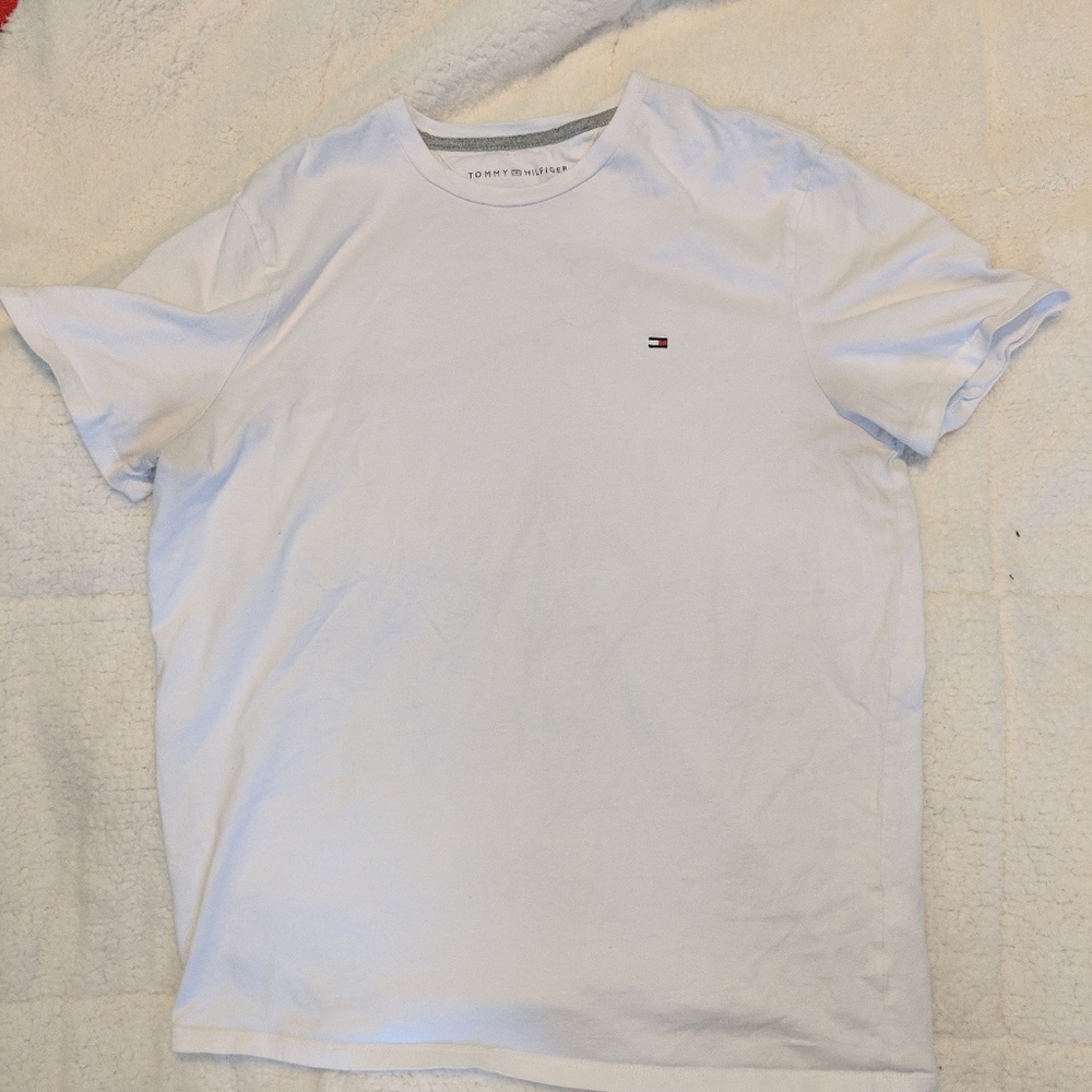 White Tommy Hilfiger Tee